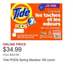 Costco Tide PODS Spring Meadow 152 count offer