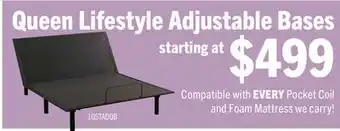 The Brick Quest 1.0 Queen Adjustable Base offer