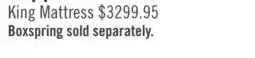 The Brick Tempur-Pedic TEMPUR Support Soft King Mattress offer