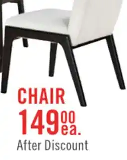 The Brick Alma Dining Chair with Boucle Fabric - Charcoal Black & White offer