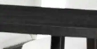 The Brick Alma Dining Table with Trestle Base, 86W - Charcoal Black offer