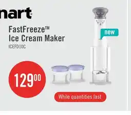 The Brick Cuisinart FastFreeze Ice Cream Maker - ICE-FD10C offer