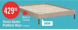 The Brick Ocean Queen Platform Base offer