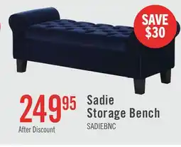 The Brick Sadie Storage Bench offer