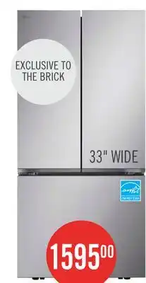 The Brick LG 33 25 Cu. Ft. Smart French-Door Refrigerator - Stainless Steel - LF25S6000S offer