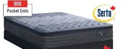 The Brick Serta Back Logic 2.0 Eurotop Firm Queen Mattress offer