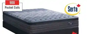 The Brick Serta Back Logic 2.0 Eurotop Firm Queen Mattress offer