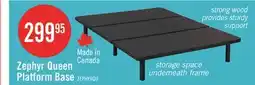 The Brick Zephyr Queen Platform Base offer