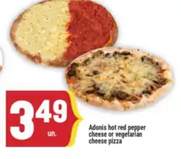 Marché Adonis Adonis hot red pepper cheese or vegetarian cheese pizza offer