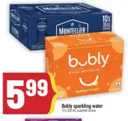 Marché Adonis Bubly sparkling water offer