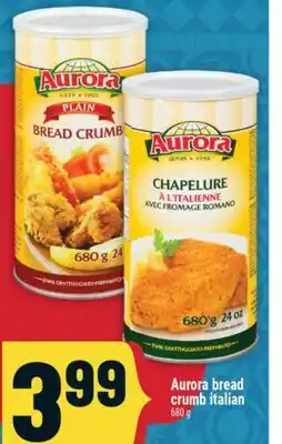 Marché Adonis Aurora bread crumb italian offer