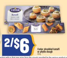 Marché Adonis Cedar shredded kataifi or phyllo dough offer