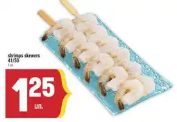 Marché Adonis Shrimps skewers 41/50 offer
