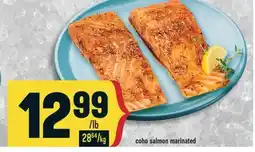Marché Adonis Coho salmon marinated offer