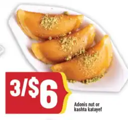 Marché Adonis Adonis nut or kashta katayef offer