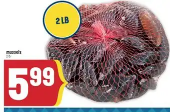 Marché Adonis mussels offer