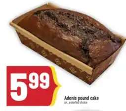 Marché Adonis Adonis pound cake offer