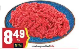 Marché Adonis Extra lean ground beef Halal offer