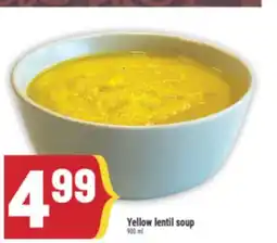 Marché Adonis Yellow lentil soup offer