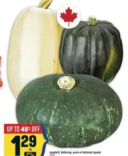 Marché Adonis Spaghetti, buttercup, acorn or butternut squash offer