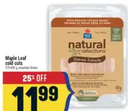 Marché Adonis Maple Leaf cold cuts offer