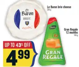 Marché Adonis Le Baron brie cheese offer