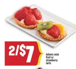 Marché Adonis Adonis mini fruit or strawberry tarts offer