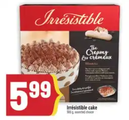 Marché Adonis Irrésistible cake offer