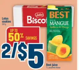 Marché Adonis Lotus cookies offer