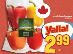 Marché Adonis Assorted sweet peppers offer