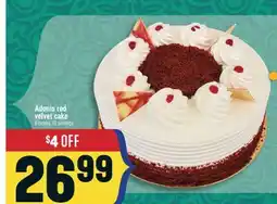 Marché Adonis Adonis red velvet cake offer