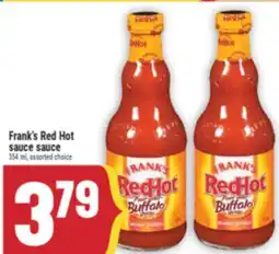 Marché Adonis Frank's Red Hot sauce sauce offer