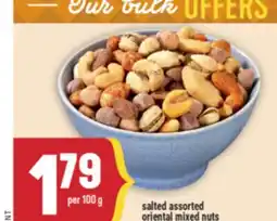 Marché Adonis Salted assorted oriental mixed nuts offer