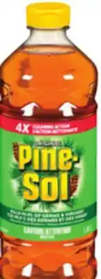 Giant Tiger Pine-Sol cleaner offer