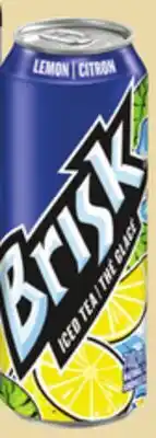 Giant Tiger Brisk iced tea offer