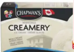 Giant Tiger Chapman's Creamery ice cream offer