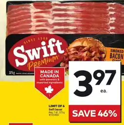 Giant Tiger Swift bacon offer
