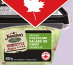 Giant Tiger Johnston's salad offer