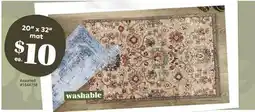 Giant Tiger 20 x 32 mat offer