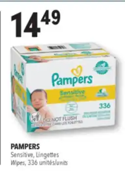 Familiprix PAMPERS, Sensitive Wipes, 336 units offer