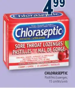 Familiprix CHLORASEPTIC Lozenges, 15 units offer