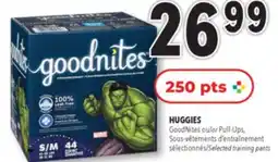 Familiprix HUGGIES, GoodNites or Pull-Ups, Selected training pants offer