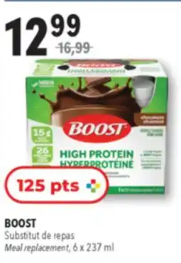Familiprix BOOST, Meal replacement, 6 x 237 ml offer