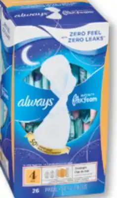 Familiprix TAMPAX, Selected tampons offer