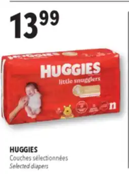 Familiprix HUGGIES, Selected diapers offer