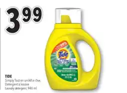 Familiprix TIDE, Simply All in One, Laundry detergent, 946 ml offer