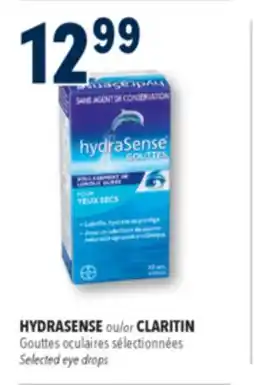 Familiprix HYDRASENSE Selected eye drops offer