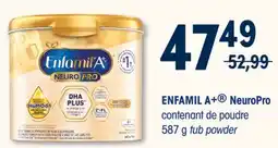 Familiprix ENFAMIL A+, Neuro Pro, Powdered infant formula, 587 g offer