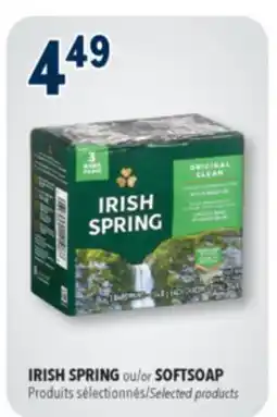 Familiprix IRISH SPRING or SOFTSOAP, Selected products offer