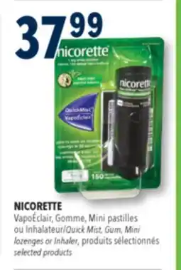 Familiprix NICORETTE, Quick Mist, selected products offer